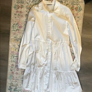 Stradivarius White Kids Casual Dress